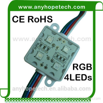 high light 4LEDs color changing smd5050 led module